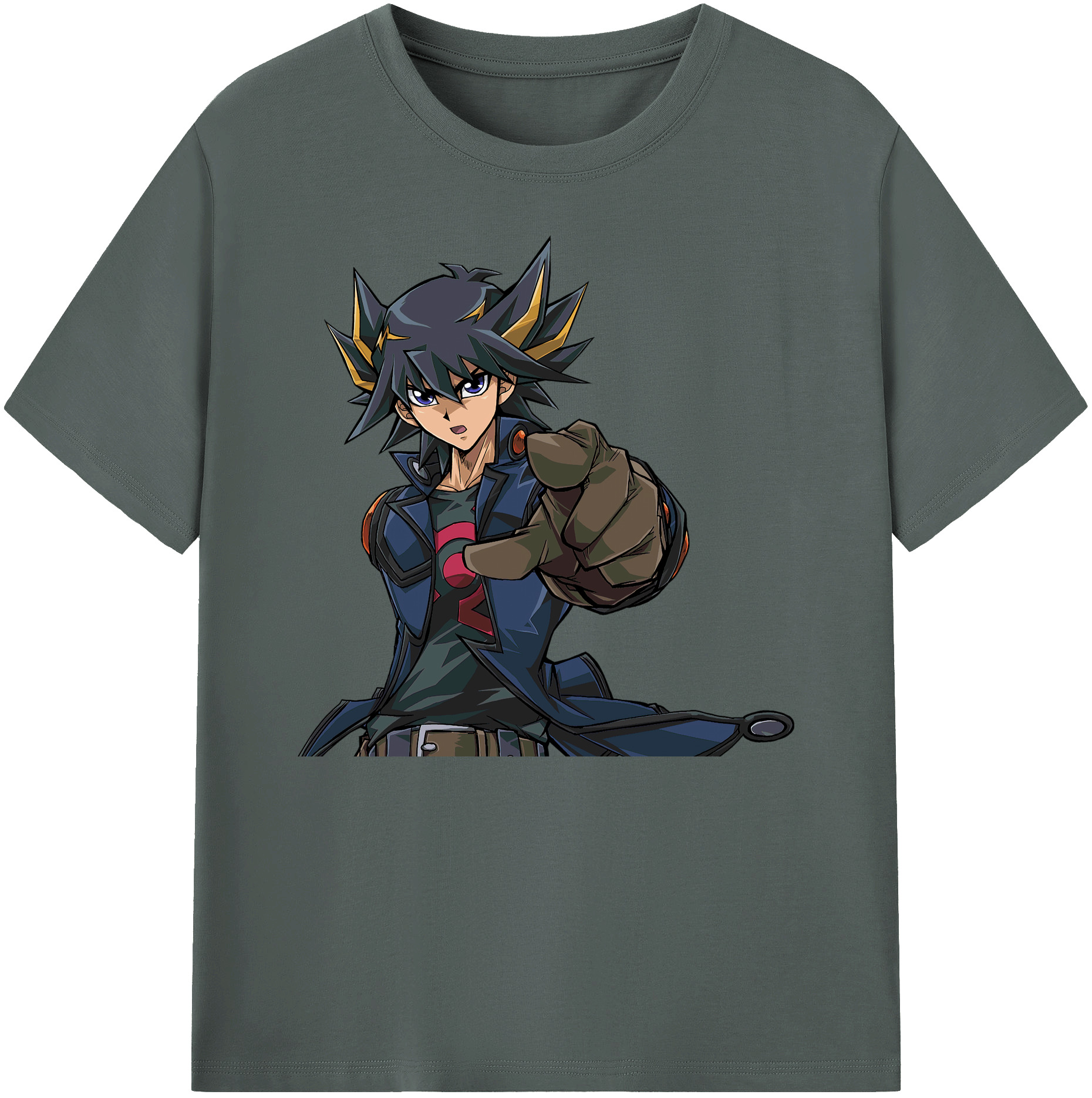 （画像用） 遊☆戯☆王 Yu-Gi-Oh! 綿100％ メンズ半袖Tシャツ｜肌触りやわらか＆通気性